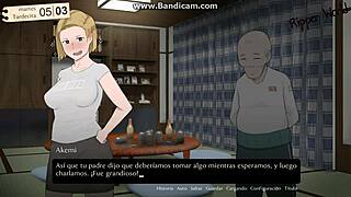 Perverse Frau von Schwiegervater in ländlicher Heimkehr verführt.