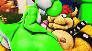 狂野卡通群交，特色兽人同性动画