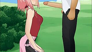 Fans Naruto Nonton Sakura Haruno Kuasai Keterampilan Deepthroat. Permainan Oralnya Animasi Level Selanjutnya.