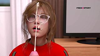 Vay be! Mary John'u Akşam Işığında Manor'da Boşalana Kadar Emiyor!