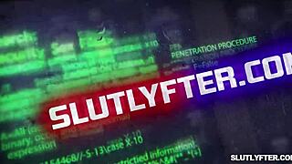 Кудрявая девчонка Уиллоу Райдер обыскивается офицером Томми Ганном