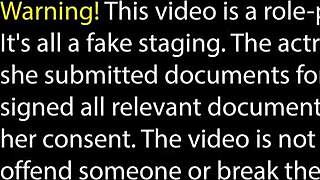 Ich werde auf seinem schwarzen Schwanz würgen, während du zusiehst.