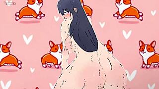 ผสมเฮนไตยป่าเถื่อนกับตัวละคร Minecraft และ Dragon Ball