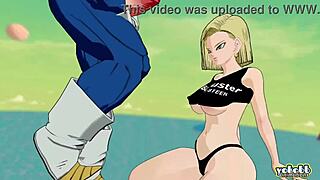 Android 18能用残酷球虐把Vegeta榨干吗？狂野3D动作！