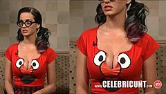 Katy Perry's big boobs and upskirt shots in this video are quite impressive.