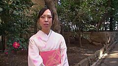 Tanaka Nozomi Exclaims In Sticky Yukata Sex!