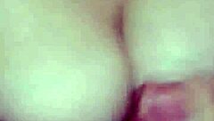 Huge Tits Girlfriend Gets Cumshot in Public Bathroom