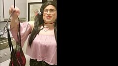 Shopping Stories 85 - Mini Swap Meet Haul With Mature Transsexual Brunette Amateurs