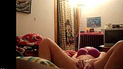 my first webcam session masturbating alone