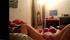 my first webcam session masturbating alone