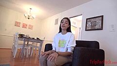 Petite Asian Beauty Harmony Gets Creampied