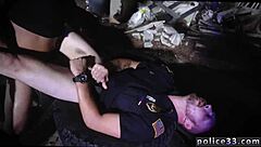 police man fucking emo boy, the homie takes it.