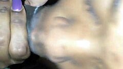 Amateur Satin Sheetz Performs Intense Blowjob Snippet