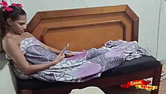 My stepdaughter age play skinny slut teen