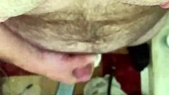 POV Jacking Cock with Tits Out and Hard Nipples