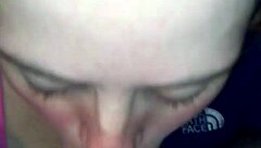 Amateur pregnant wife gives great blow job