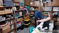 First-time teen gets a hardcore police threesome in uniform