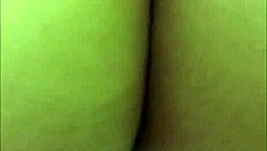 Pretty young Vietnamese amateur with a shaved pussy getting hard sex
