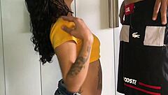 Hot Brazilian Gives Super Sloppy Blowjob