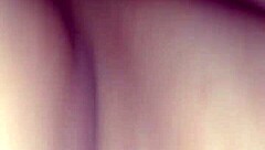 wife enjoying some meat in a casual way