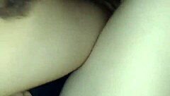 wife enjoying some meat in a casual way