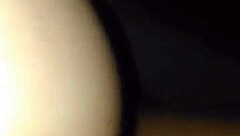 wife enjoying some meat in a casual way