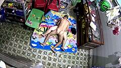 my vietnamese wife caught in a steamy moment