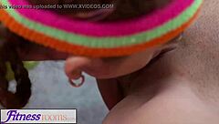 Petite Teen Gym Girls With Small Tits Face Sitting Athletic Fitness Rooms