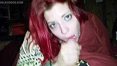 pov blowjob with swallow from asian teen