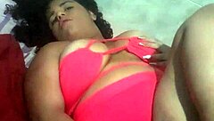 Sexy Pregnant Babe Masturbates Provocatively