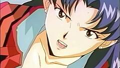 Watch Neon Genesis Evangelion's hentai blowjob scene