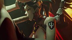 Mercy pmv 2023 anime hentai compilation with detailed scenes