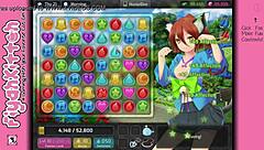 HuniePop walkthrough with an alpha male gamer