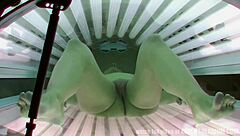 First ever hidden camera in a public solarium