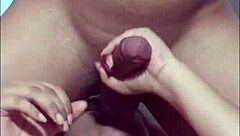 Horny Colombian Latina Gives Blowjob To Big Cock