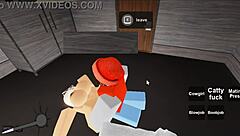 Banging the Roblox whore doggystyle on the floor