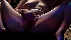 Wife interacts with camera intimately.