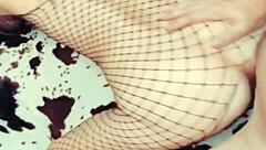 Wife in erotic lingerie for casting interview