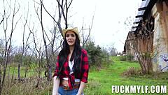 Petite Cowgirl Craves Cock with Intense Emotions