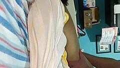 Latina Bent Over in Amateur Video