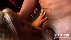 Anal sex with Amy Azurra and Renne Richards in a threesome adult scene