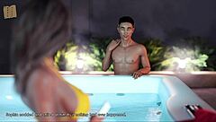 A wife and stepmother missing scenes 3: a visual novel game with PC gameplay
