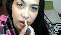 She enjoys fingering and assfucking