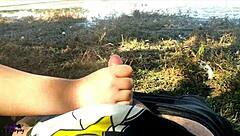 Mamada En El Lago En Publico