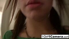 alice bell masturbates close up