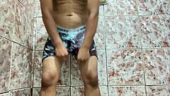 hard cock strips underwear for solo masturbation