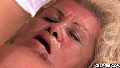 old granny gets fucked by grandson