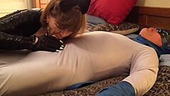 Cock sucking catgranny blows Batman hard