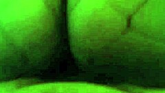 Ebony cowgirl rides in black style