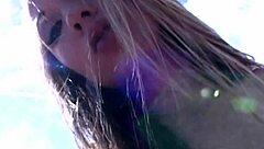 Dirty Blonde Gaped And Eats Her Anal Creampie